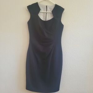 Calvin Klein Black Sheath Dress - Sleek Sleeveless Dress